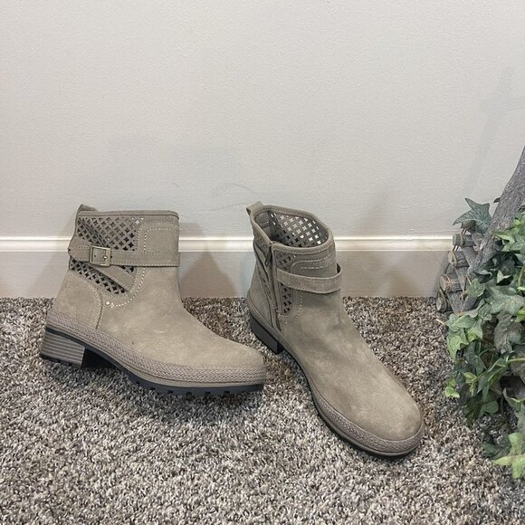 MUCK BOOT COMPANY LIBERTY Ankle Leather WATERPROOF BOOTS  Women's Size 11 New - Picture 2 of 7